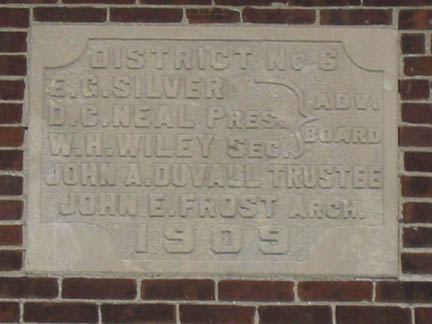 Clinton Township 500 E. & 47, head stone