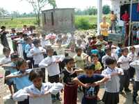 Community school adjacent to the orphanage
