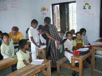 Community school adjacent to the orphanage
